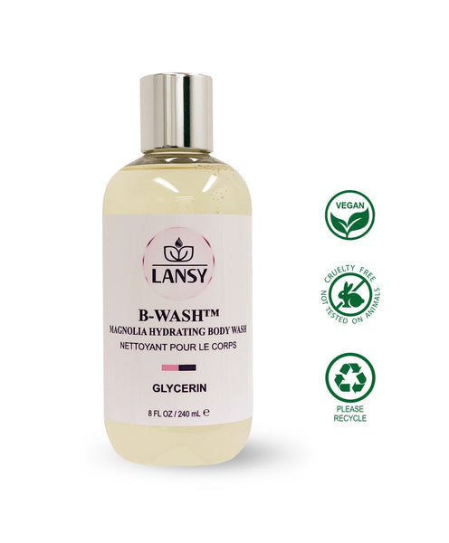 B-WASH™ Hydrating Body Wash with Glycerin, scented ﻿with Crimson Rose